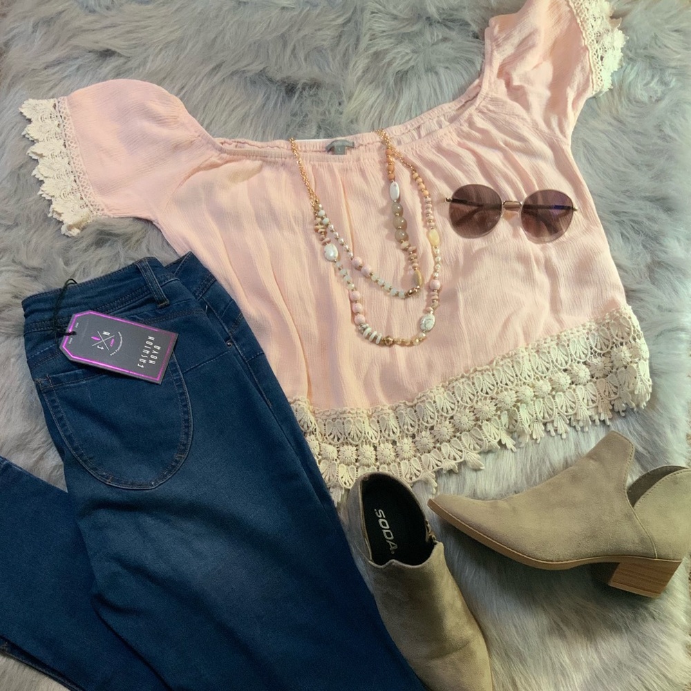 Off the shoulder shirt ONLY